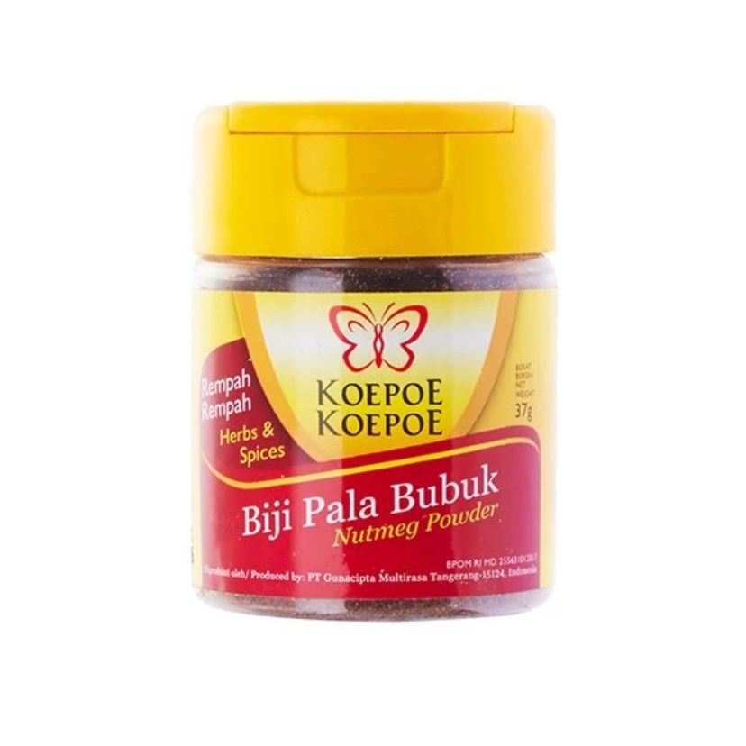 

Biji Pala Bubuk 37GR - Nutmeg Powder Kupu Kupu