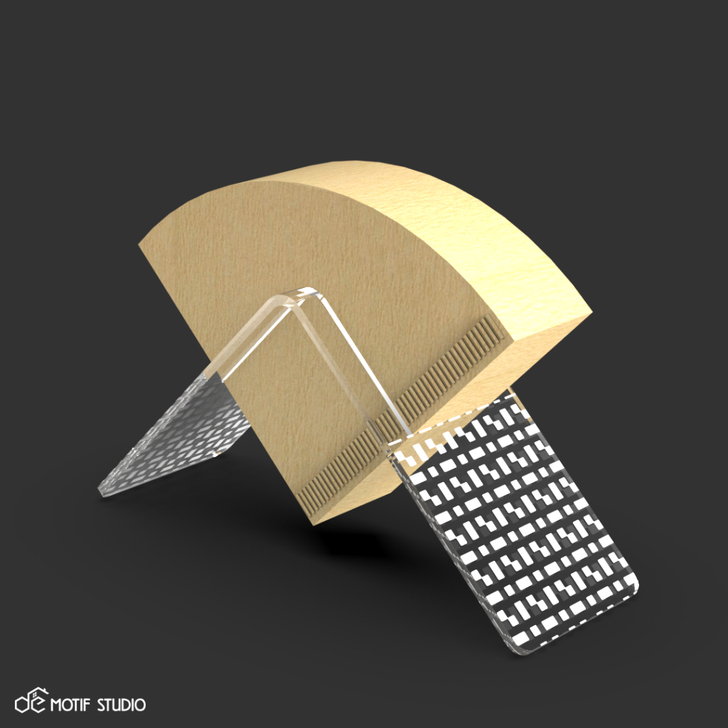 TEMPAT DUDUKAN RAK KOTAK WADAH MENYIMPAN SIMPAN KERTAS SARING SARINGAN KOPI COFFEE COFFE ESPRESSO DR