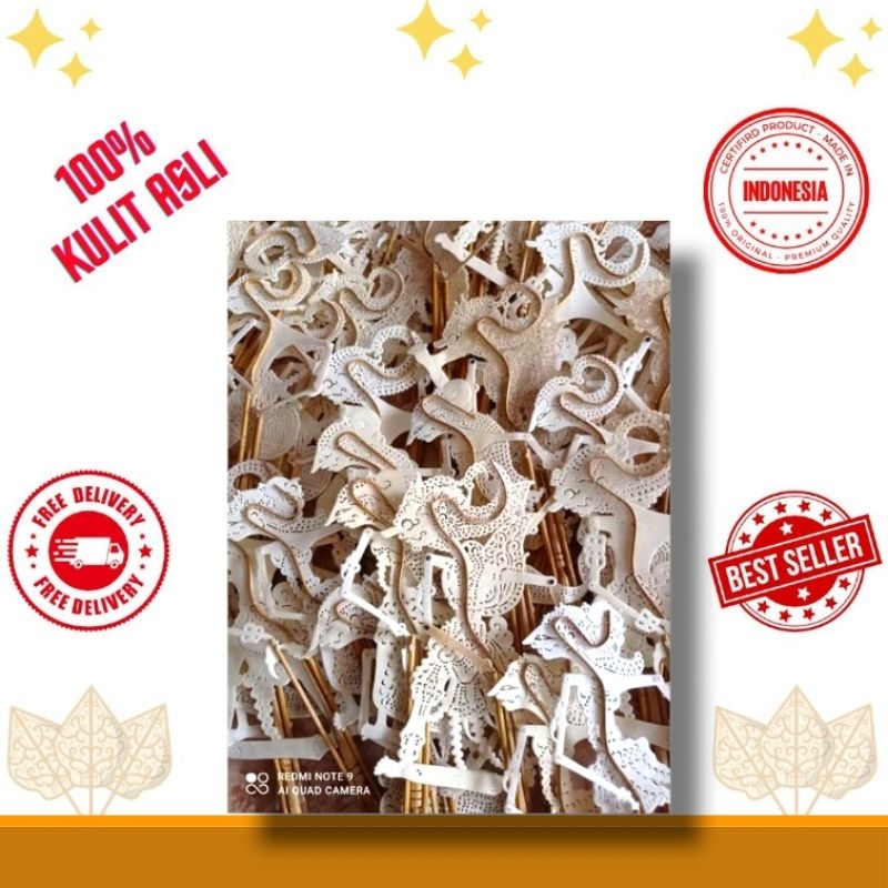 Wayang Kulit Putihan/Gebingan Ukuran Kidangan