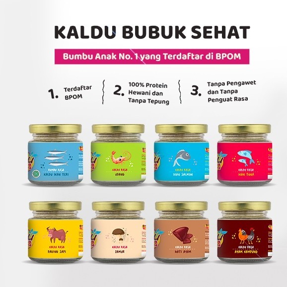 

Bumbu Bunda Elia Kaldu MPASI 50 gr