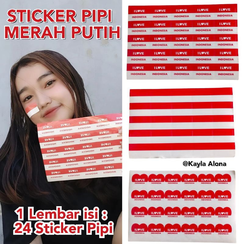 

STICKER PIPI MERAH PUTIH LEMBARAN