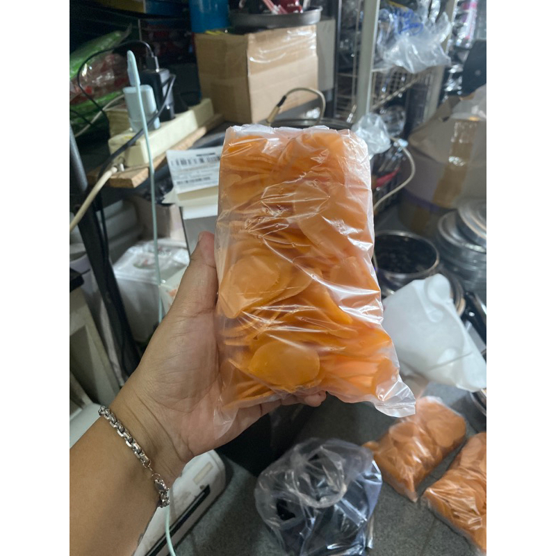 

KRUPUK BAWANG WARNA ORENS / KRUPUK SEBLAK Kemasan 250gr