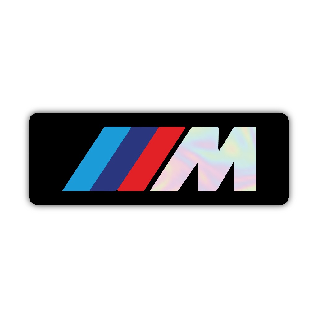 

Z232 sticker bmw m series, stiker hologram satuan