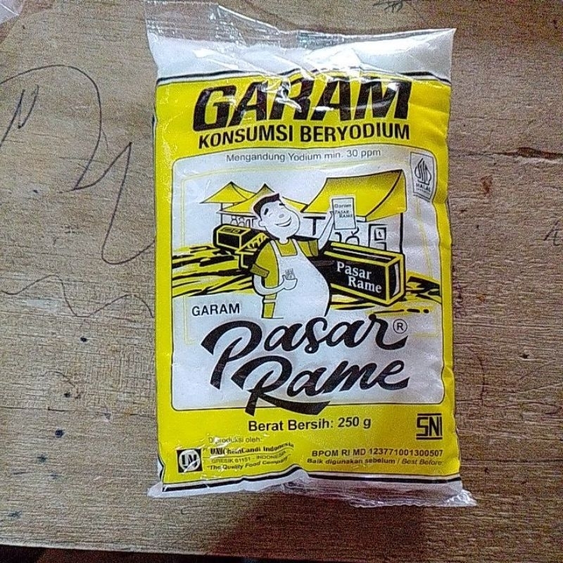 

Garam Pasar Rame 250gr