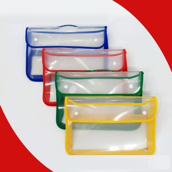 

Map Plastik Zipper Bag Kancing