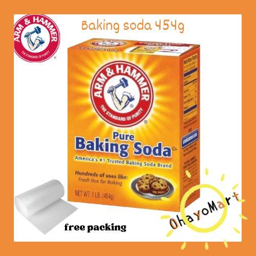 

Baking Soda Arm and Hammer / Pure baking soda / Soda Kue USA 454g