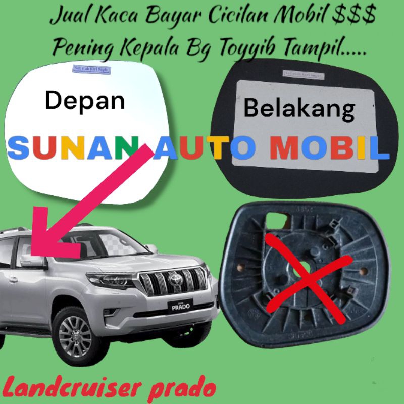 toyota prado kaca spion Landcruiser prado (2015-2020) kaca saja