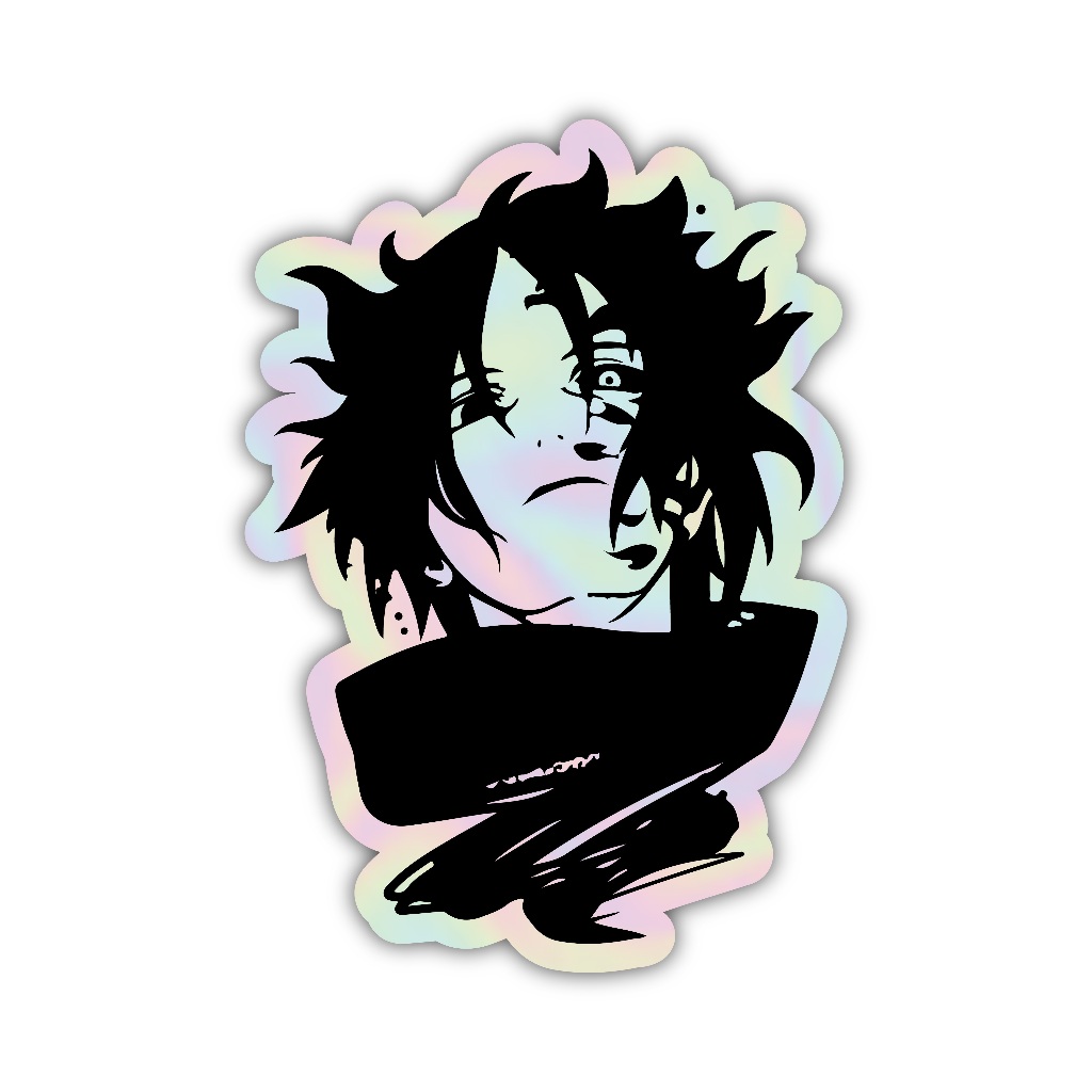 

Z253 sticker sasuke anime naruto, stiker hologram satuan