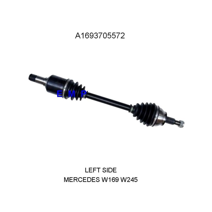 DRIVE SHAFT AS RODA ASSY CV JOINT MERCEDES KIRI W169 B245 A1693705572
