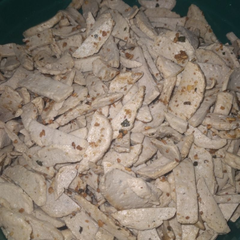 

Basreng 4 Saudara Ikan Tuna Original daun jeruk kemasan 500gr