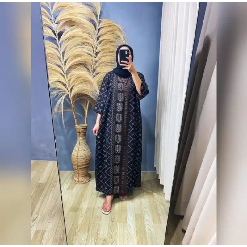 ( PROMO ) Daster lengan 3/4 | Busui | Semata Kaki Viral | Tiktok | Bahan Rayon Premium Adem | Daster