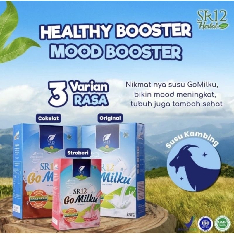 

SUSU KAMBING ETAWA / GO MILKU SR12 (VARIAN RASA COKLAT, STROBERI, VANILA)