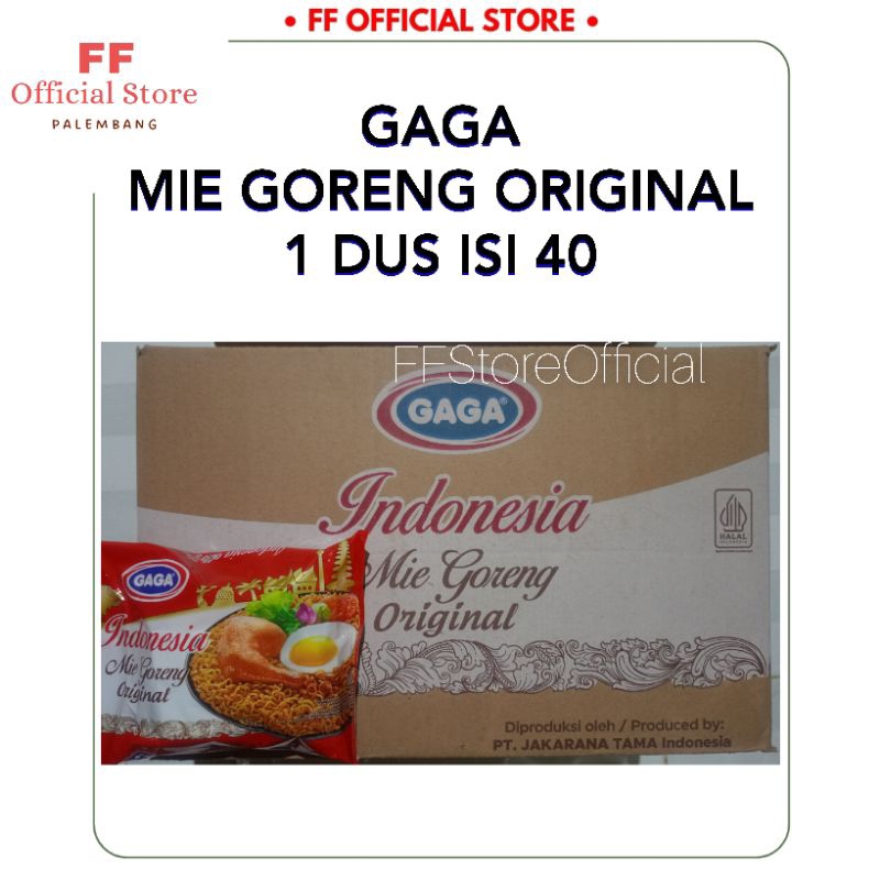 

GAGA Mie Goreng Original 1 Dus isi 40 Pcs