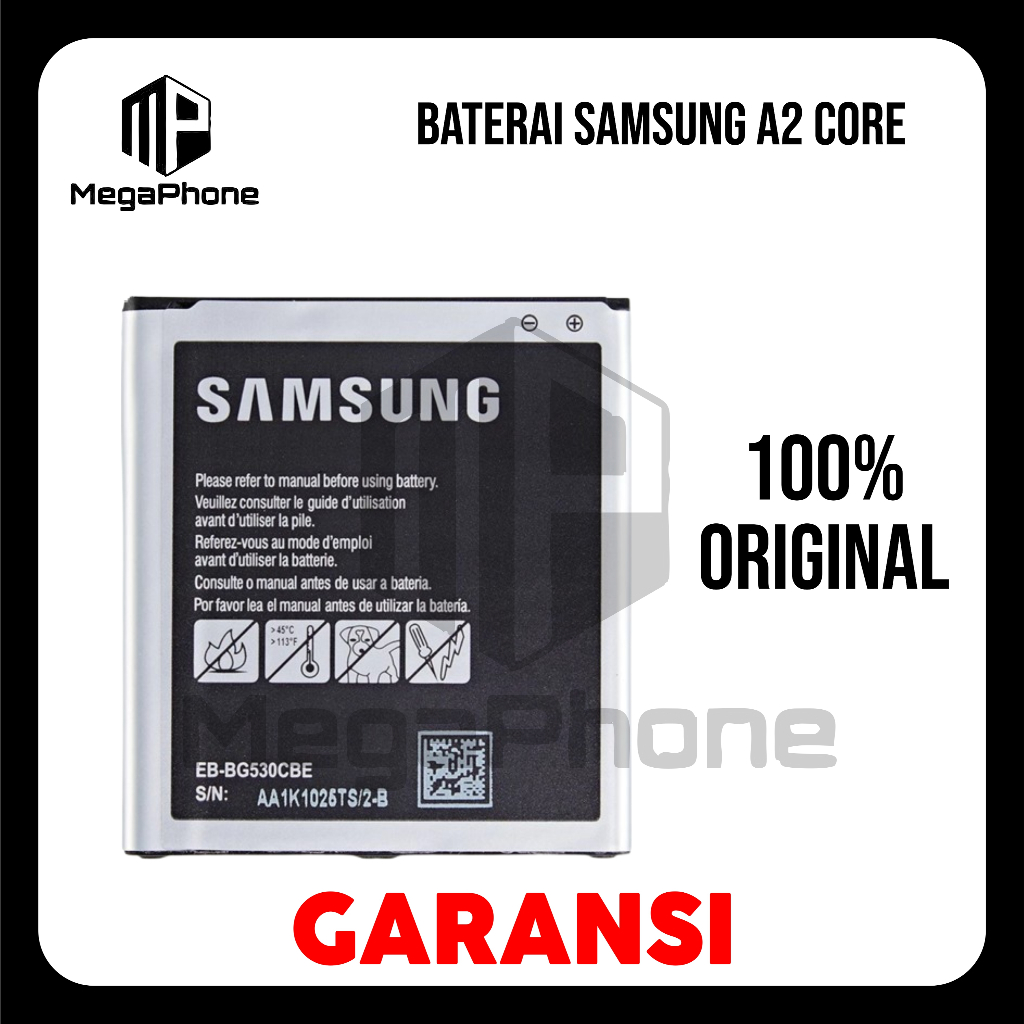 BATERAI SAMSUNG A2 CORE ORIGINAL