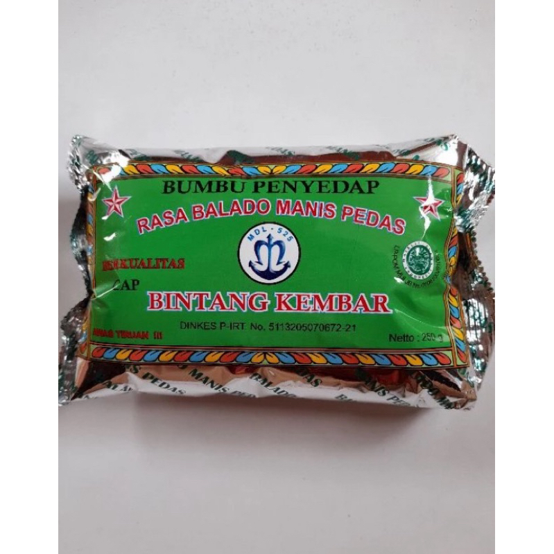 

Atom Bintang Balado 250 Gram