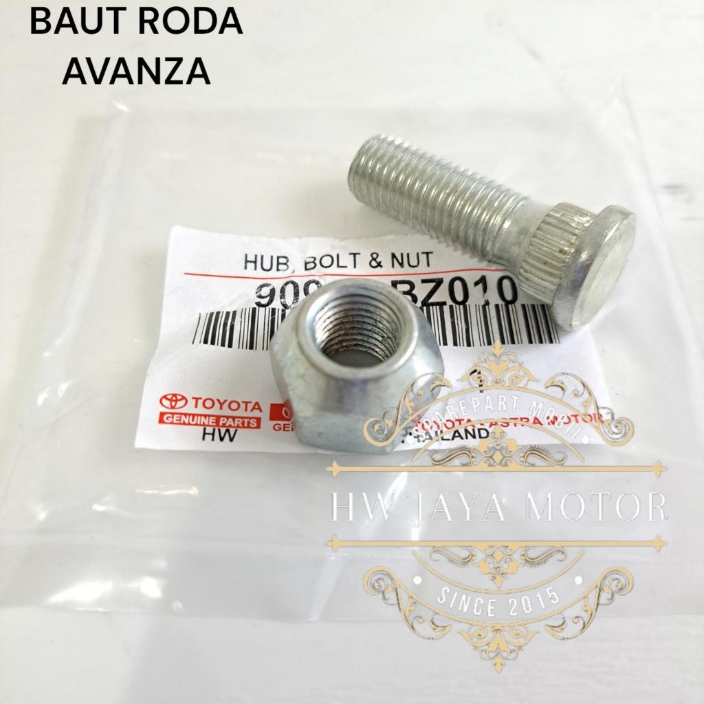 HUB BOLT BAUT RODA TOYOTA AVANZA XENIA ORIGINAL