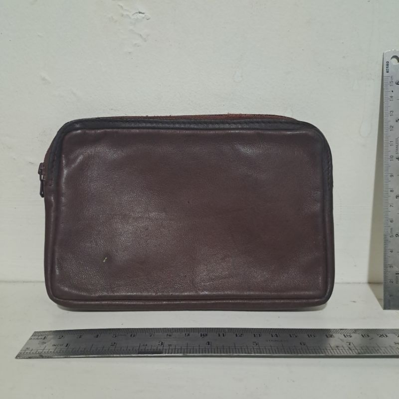 clutch kulit LC ori preloved