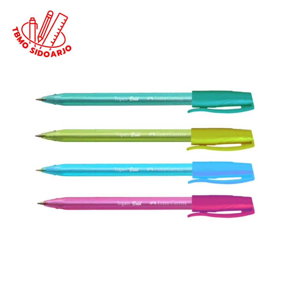 

TBMO Faber Castell Bolpen Tripen Bold Mix Color Barrel 54829912 - Pcs