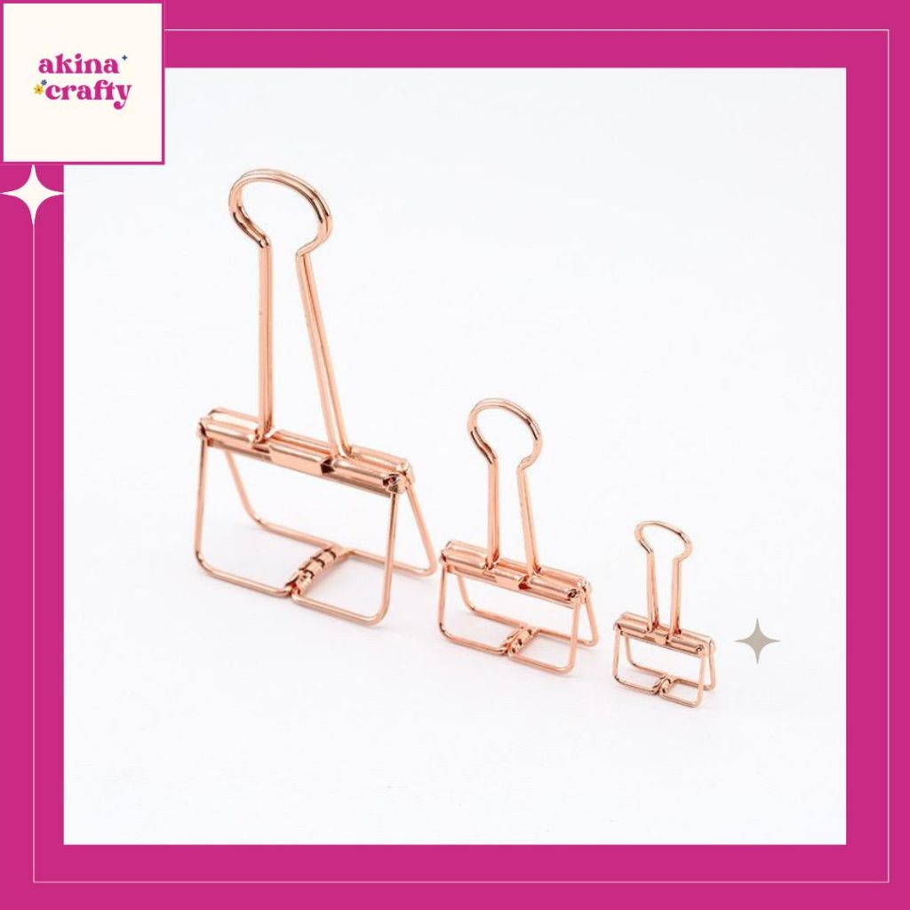 

[AKINACRAFTY] Paper Clip Besi Warna Warni Aesthetic