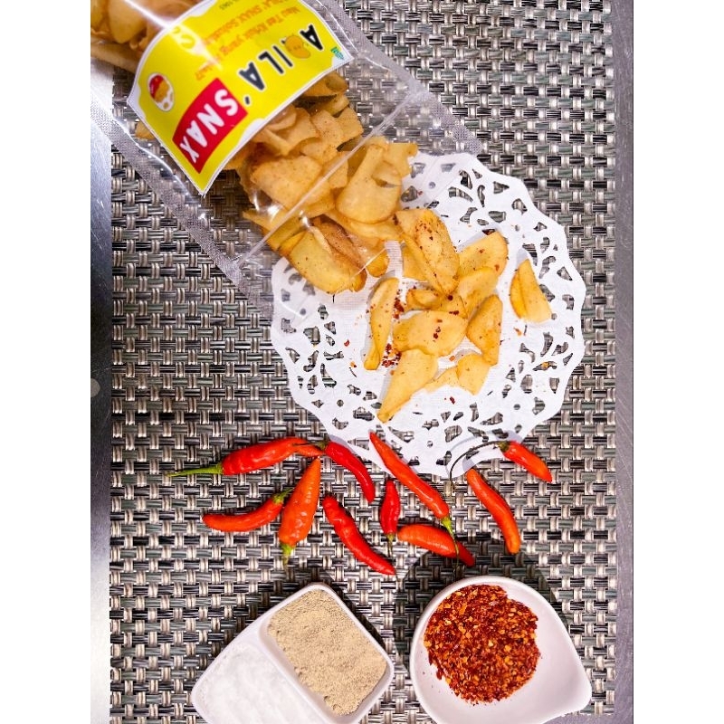

KERIPIK SINGKONG PEDAS GURIH KEMASAN POUCH