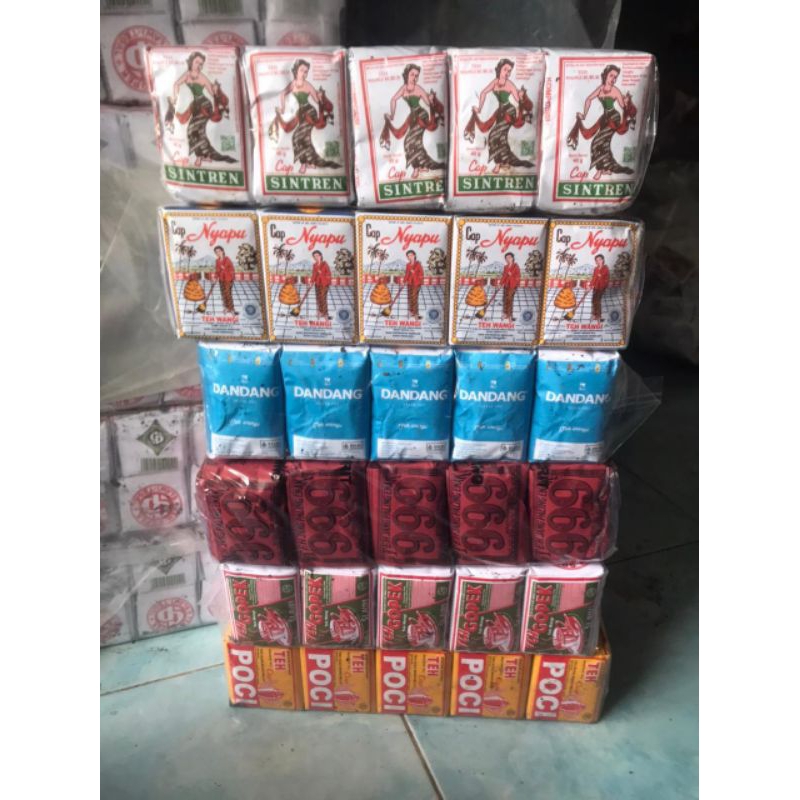 

Paket usaha teh solo 6slop(60pcs)