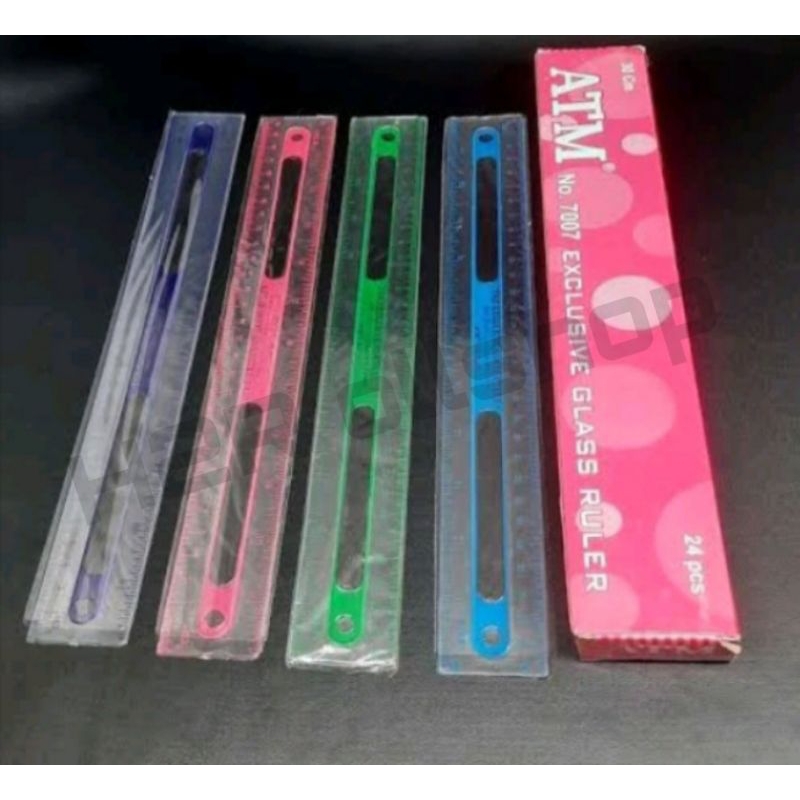 

Penggaris ATM 30 cm / Alat Ukur