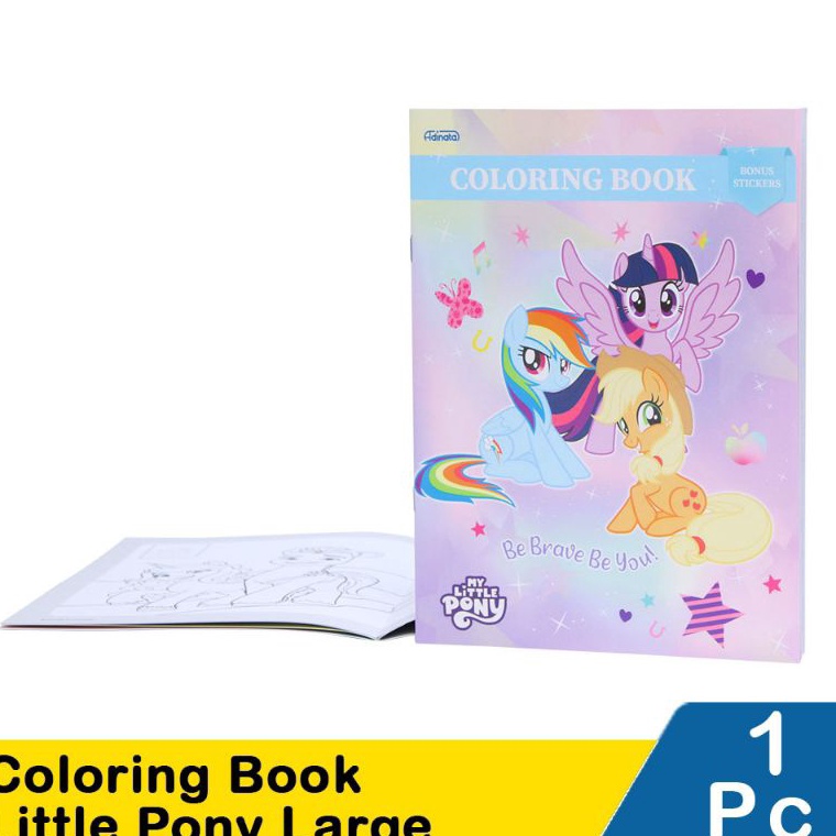 

KODE W25Z Adinata Coloring Book Little Pony Exp Large