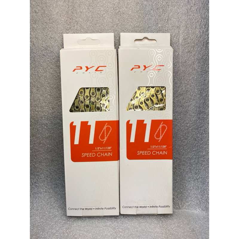 Rantai PYC 11 Speed Gold Rantai Sepeda 11 Speed