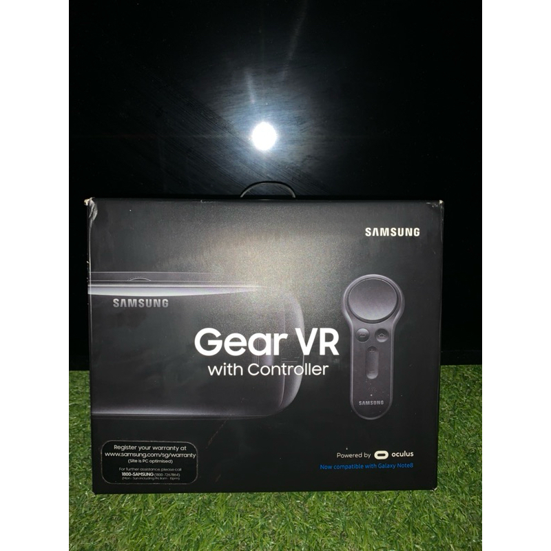 Original Samsung Gear VR SM-R324/SM-R325 with Controller  Powered By Oculus Mulus