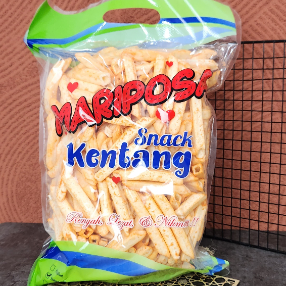 

Stik Kentang Mariposa Snack Kentan mariposa keju