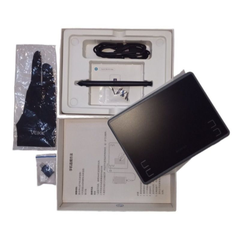 PEN TABLET HUION H430P SECOND MULUS FULLSET ORIGINAL BANYAK BONUS