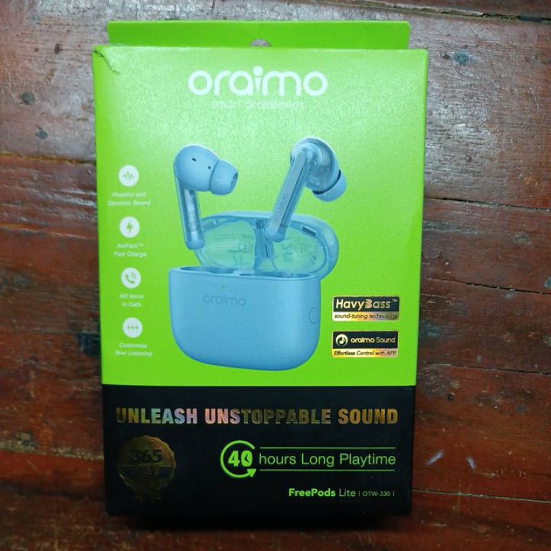 Oraimo FreePods lite original(biru)