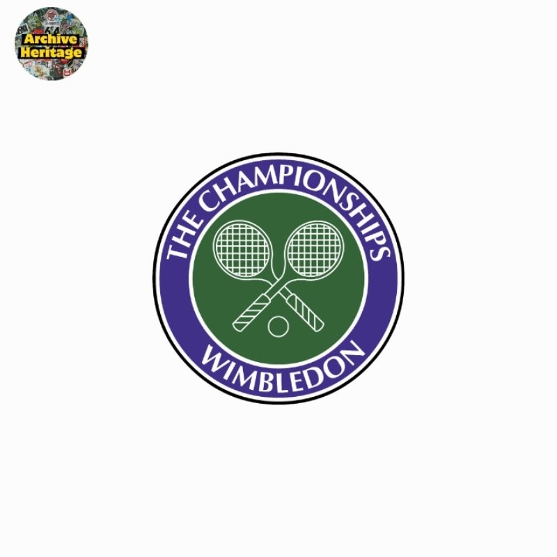 

sticker Wimbledon The Championships tennis tournament logo stiker