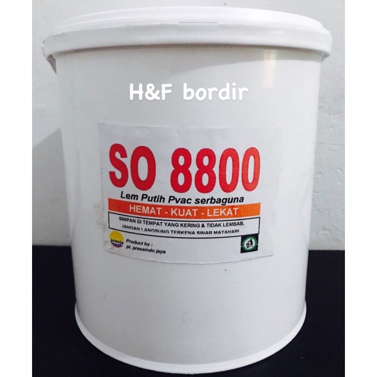 

KODE B97A LEM PUTIH PVAC SERBAGUNA 1 GALON LEM KAYU LEM KERTAS