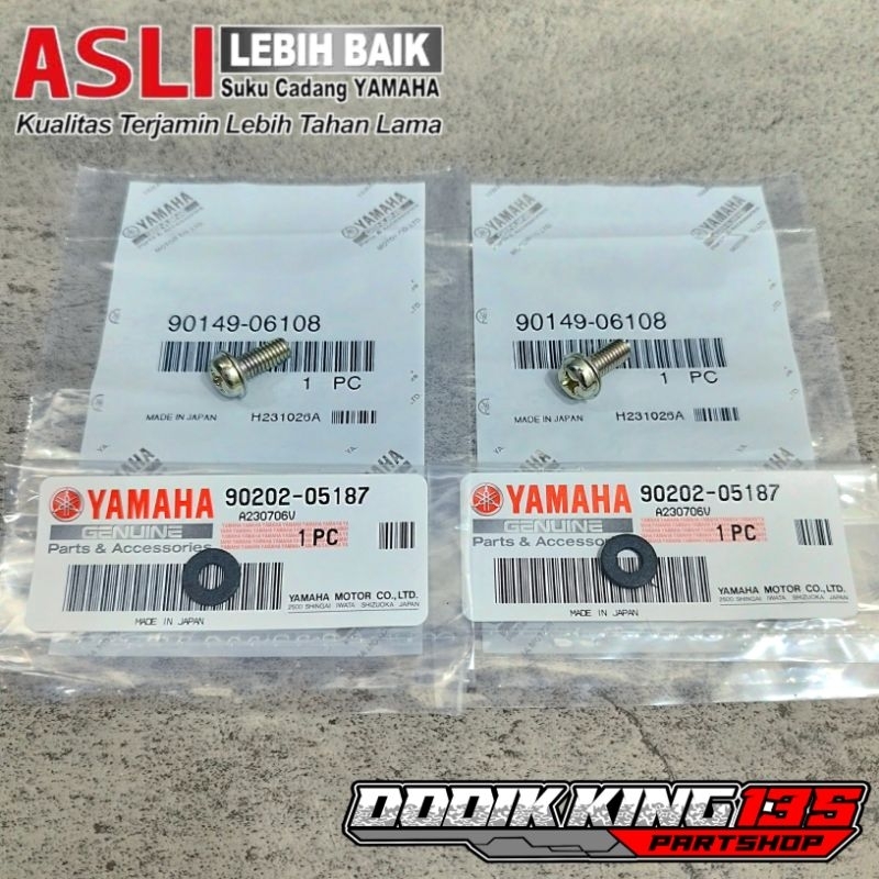 BAUT RING GASKET KRAN KERAN TANGKI BENSIN RX KING RXK RXS YT SCORPIO BYSON ORIGINAL YAMAHA JAPAN | 9