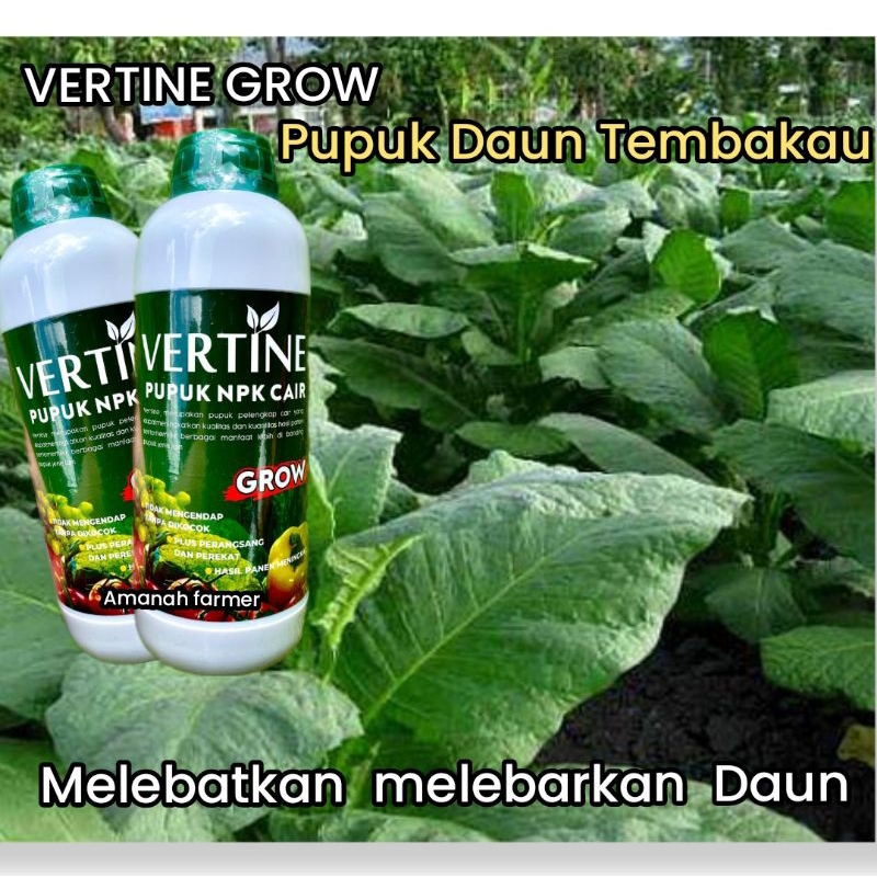 Vertine Grow 1 Liter Pupuk Daun Tembakau