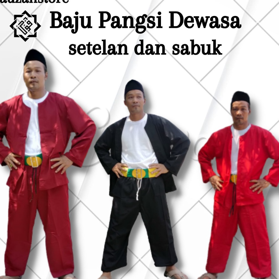 Ready Hari Ini  Baju Pangsi Dewasa Baju Pangsi Dewasa Sunda Baju Pangsi Dewasa Jumbo Baju Pangsi Dew