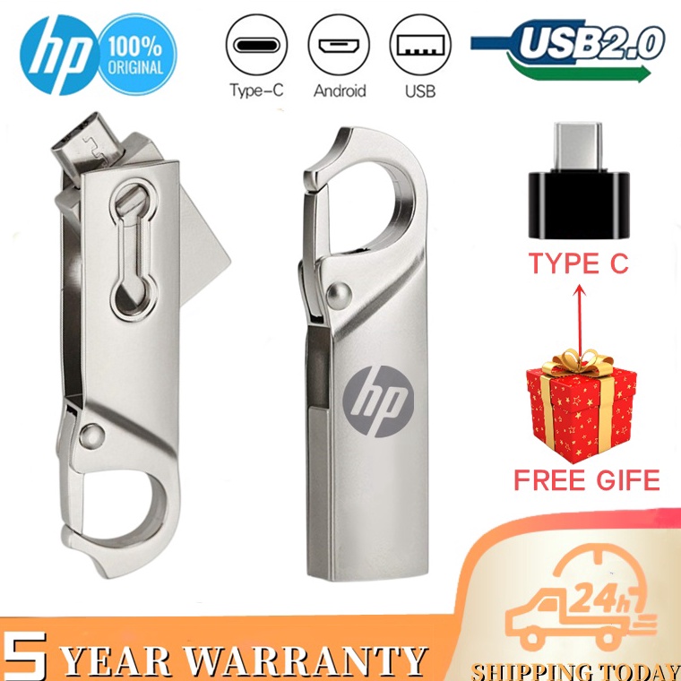 SALEE 2TB HP Flashdisk otg type c 1TB 3 usb High Speed 2TB 1TB Anti Air