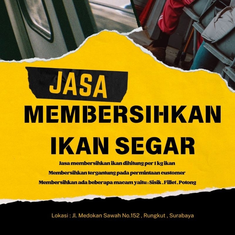 

Jasa Membersihkan Ikan Segar