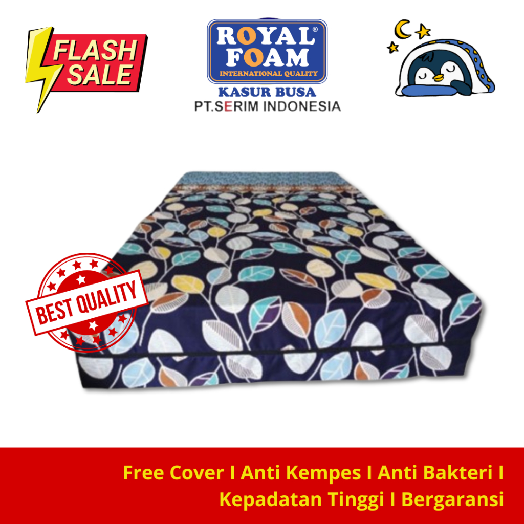 ROYAL FOAM Kasur Busa Tebal 25-30 Cm Original Bergaransi