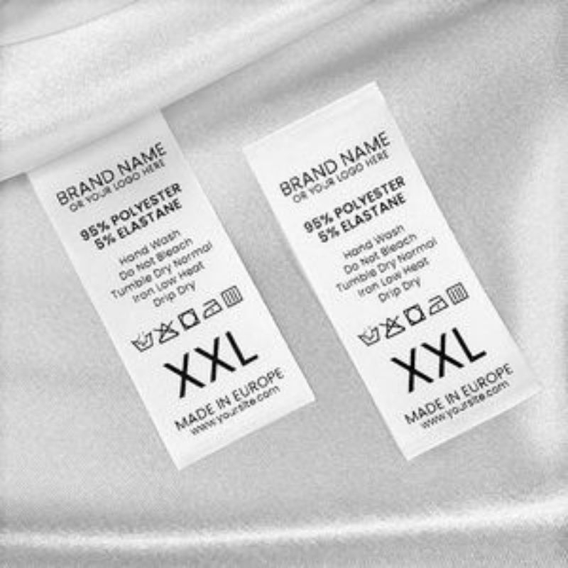 

label satin custom 4cm label nama label baju label hijab label kaos label pita