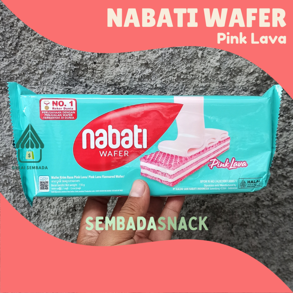 

Wafer NABATI Pink Lava - GERAI SEMBADA