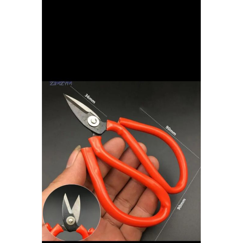 

Haston Gunting 7" Lancip Merah Gunting Serba Guna Kulit Kain