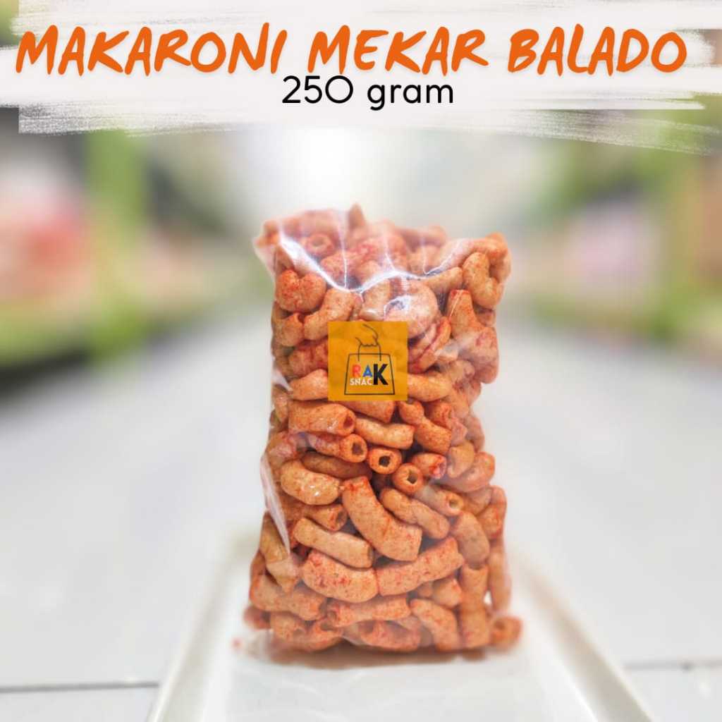 

Makaroni Mekar Aneka Rasa Home Made 250gr | Cemilan | Snack Murah