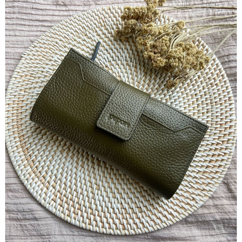 Pepari Leather Dompet Kulit Sapi Dompet Panjang PA - 936
