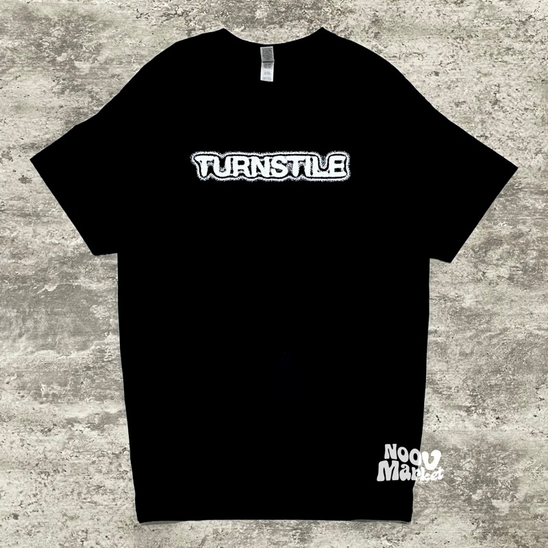 NOOV MUSIC Tshirt Baju Kaos TURNSTILE - BLACKOUT TSHIRT - BLACK | OFFICIAL MERCHANDISE