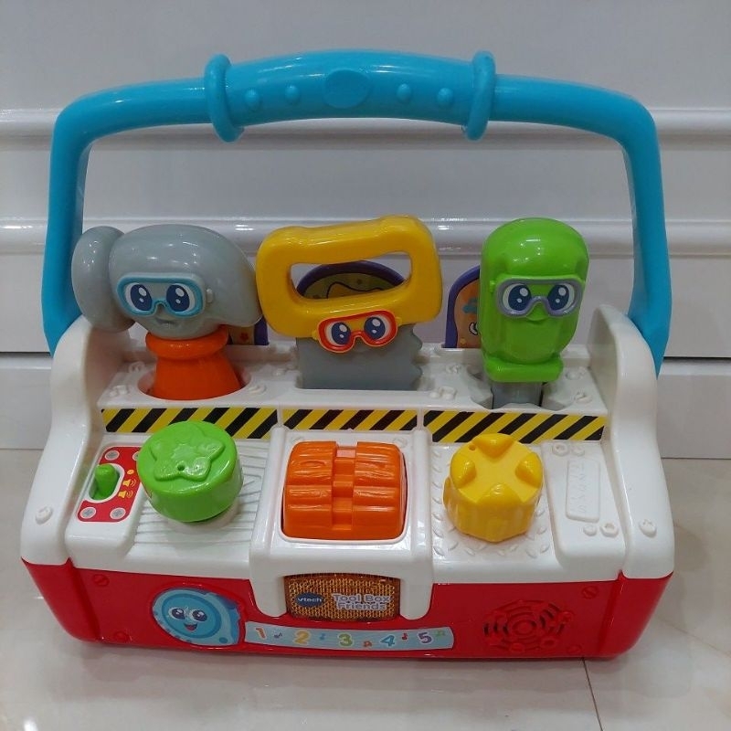 VTECH TOOL BOX FRIENDS PERTUKANGAN MAINAN TUKANG THE BEST LIKE NEW