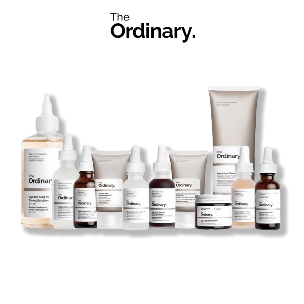 The Ordinary Alpha Arbutin | Salicylic Acid | Glycolic | Hyaluronic Acid | Niacinamide | Retinol | C