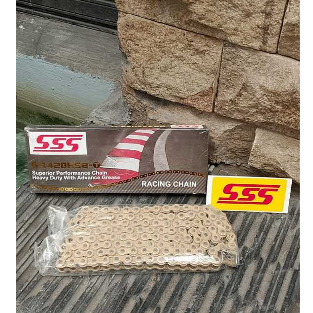 RANTAI SSS 428 415 HSBT Bukan SB 120 130 140 GOLD ORIGINAL SSS