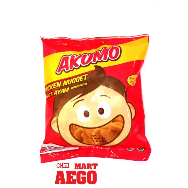 

Akumo chicken nugget 250gr / naget ayam
